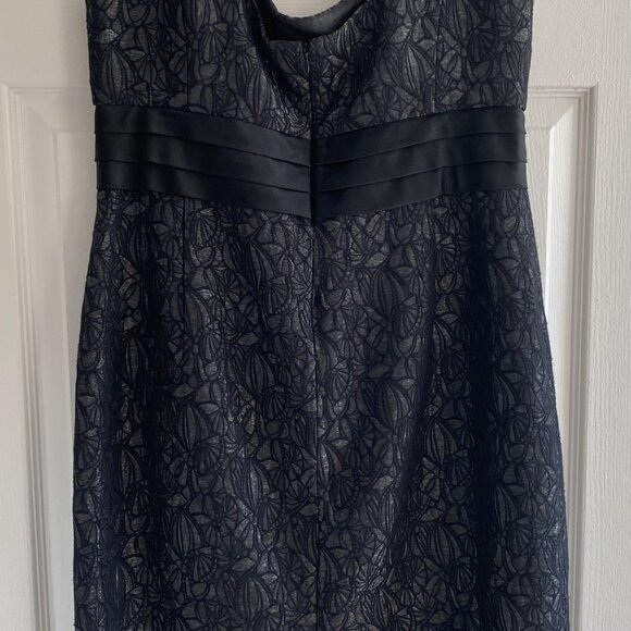 Jones New York Women's Black Patterned Dress Size 12 - Picture 3 of 3
